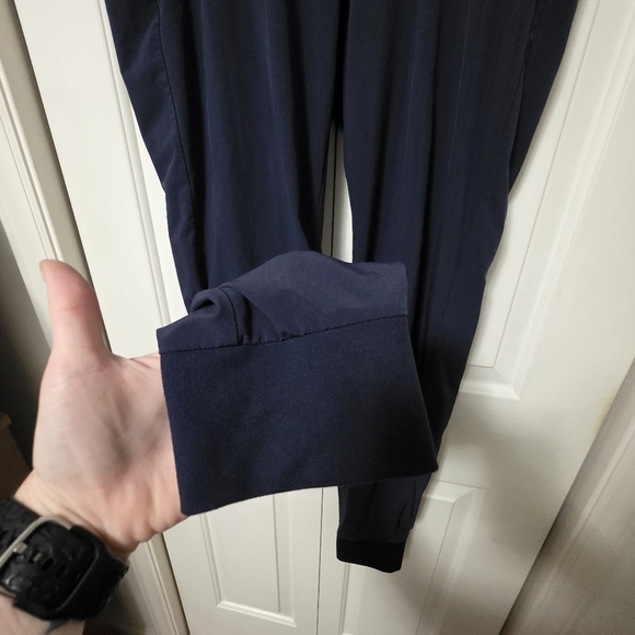 Athleta Joggers Womens Size 8T With Pockets Navy Blue - Picture 5 of 10